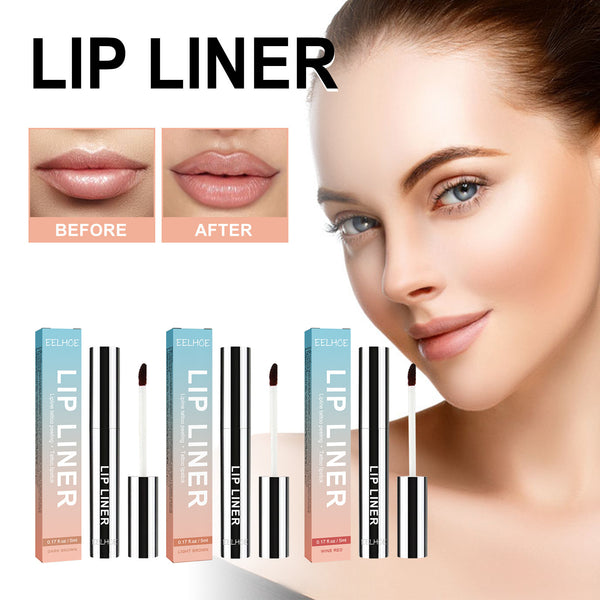 Waterproof Lip Liner for Effortless Definition and Long-Lasting Color