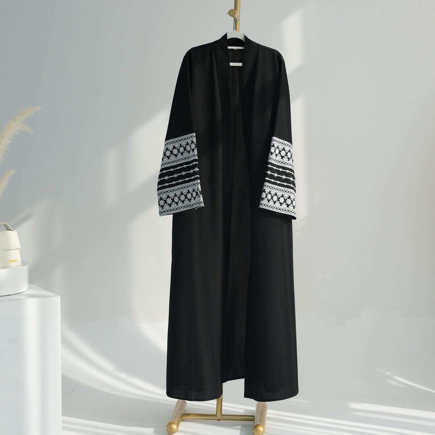 Embroidered Elegant Cardigan Robe - color options