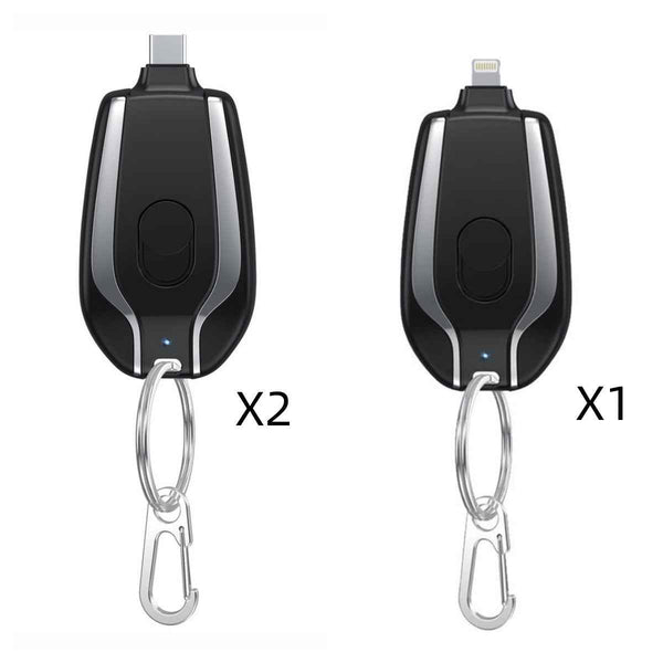 Portable Mini Keychain Power Bank – Charge Your Devices Anytime, Anywhere!