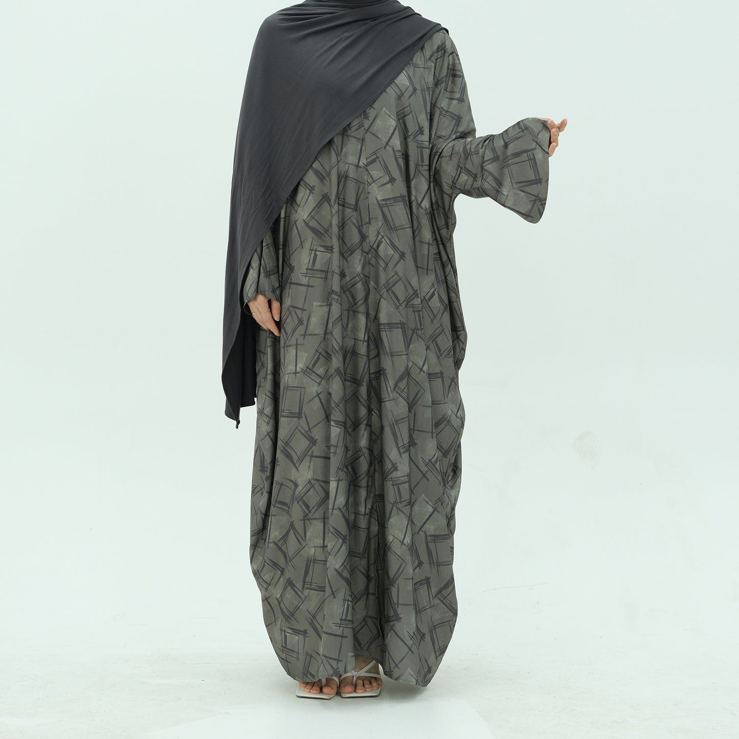 Floral Cardigan Abaya