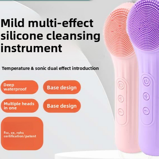 Multifunctional Ultrasonic Facial Cleansing Brush