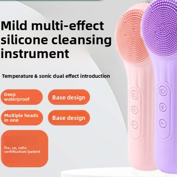 Revitalize Your Skin with Our Multifunctional Ultrasonic Facial Cleansing Brush