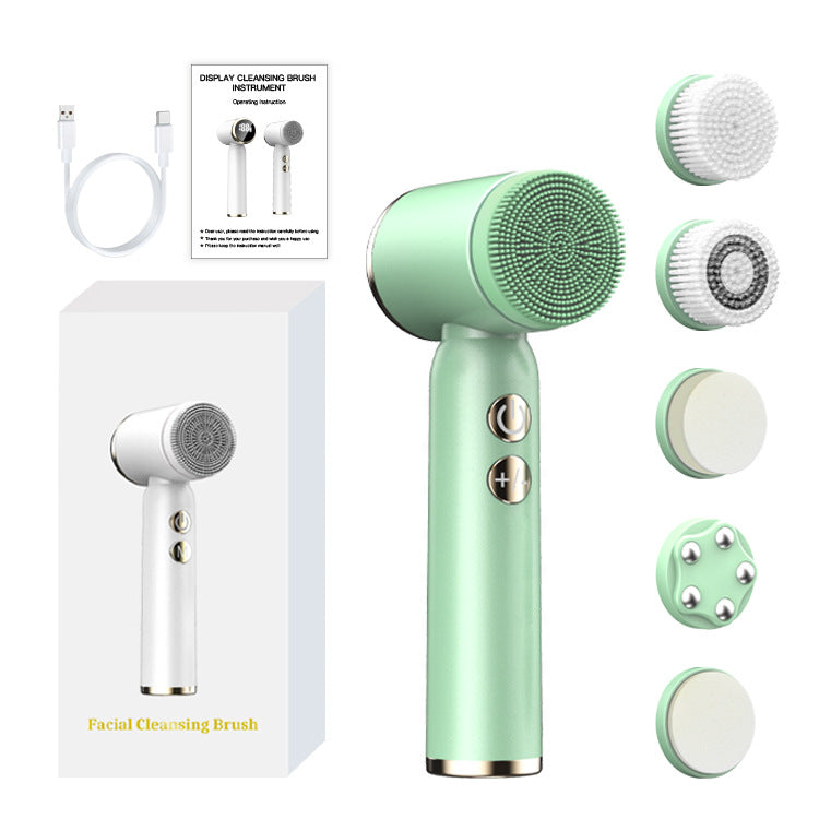 Electric Ultrasonic Facial Cleansing Brush
