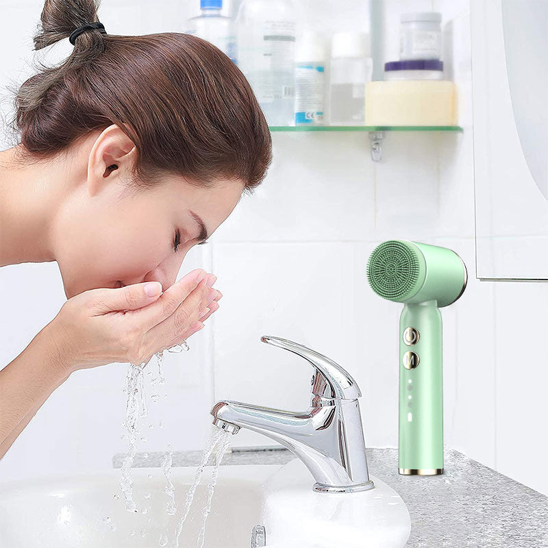 Electric Ultrasonic Facial Cleansing Brush