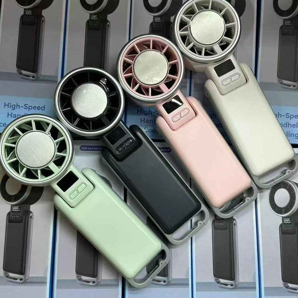 Foldable Handheld Turbo Electric Fan